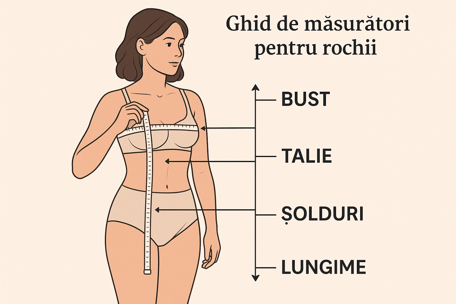 Ghid de mărimi: cum te măsori corect acasă (rapid și fără stres)