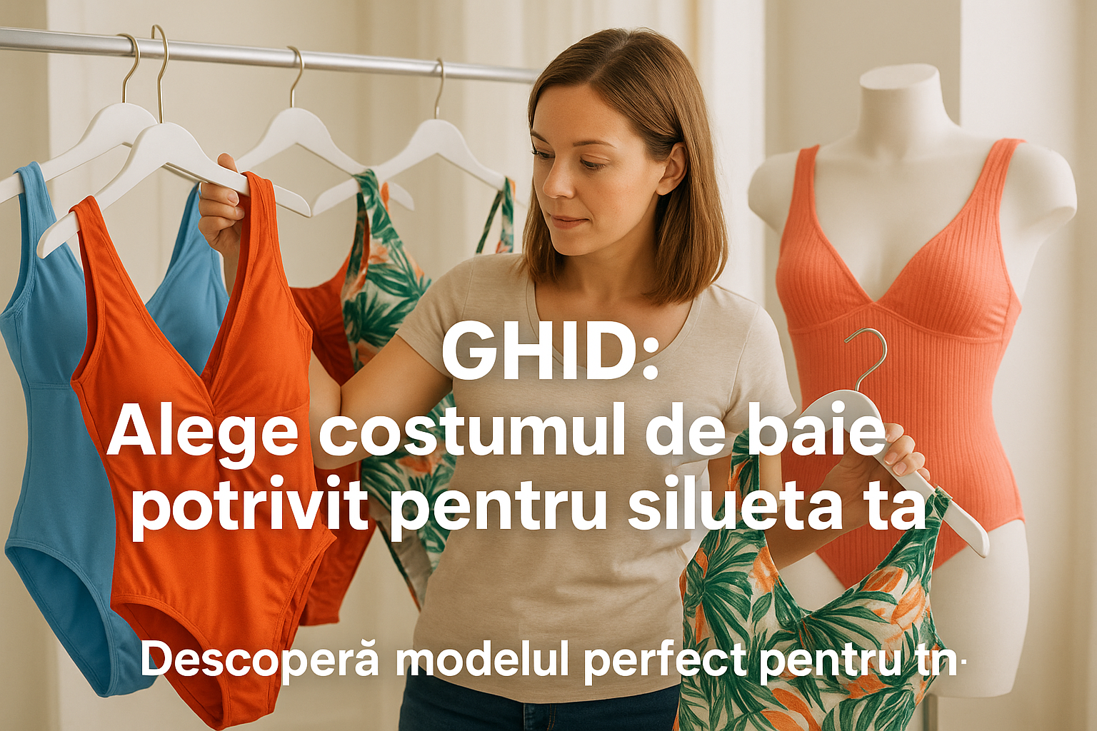 Cum alegi costumul de baie potrivit în funcție de siluetă