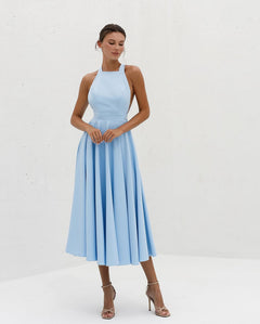 Rochie Casia Bleu - Buticul Evei