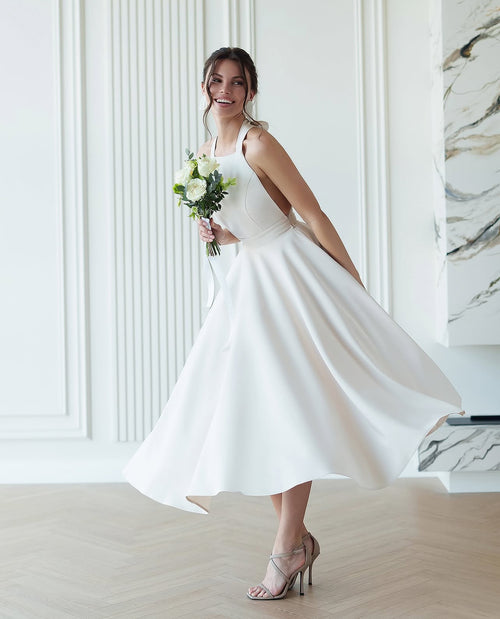 Rochie Casia Alb - Buticul Evei