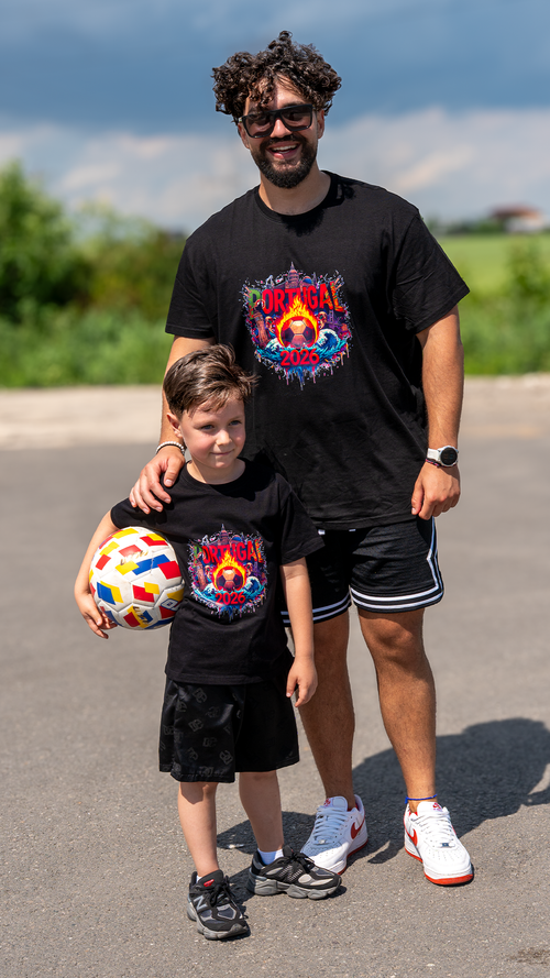 Tricou Mondial Kids Portugalia