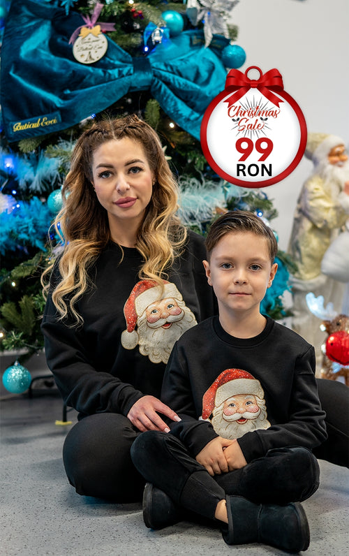 Bluza Copil Mos Craciun ROSU