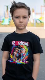 Tricou Roblox 1 Negru