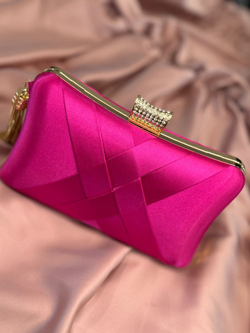Geanta de seara Fucsia