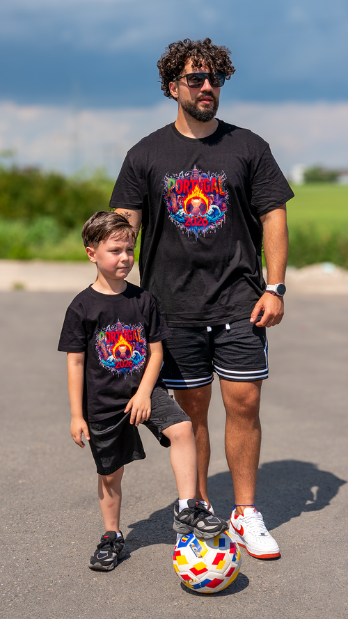 Tricou Mondial Kids Portugalia