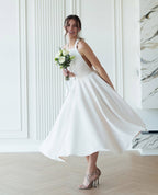Rochie Casia Alb