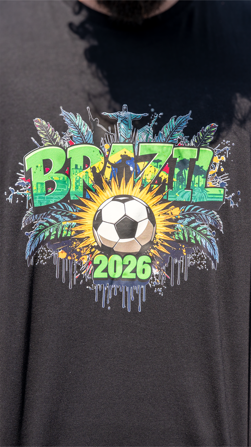 Tricou Mondial Kids Brazilia
