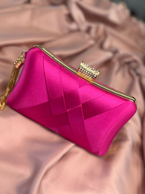 Geanta de seara Fucsia