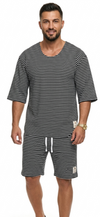 Set 2 Piese Bărbați Tricou + Short Ayan