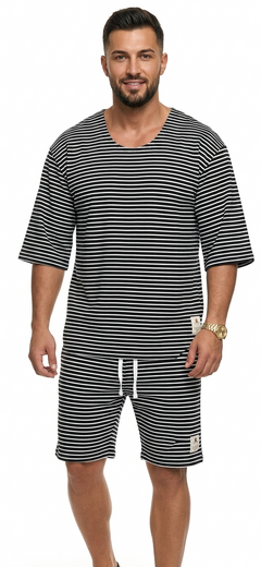 Set 2 Piese Bărbați Tricou + Short Ayan
