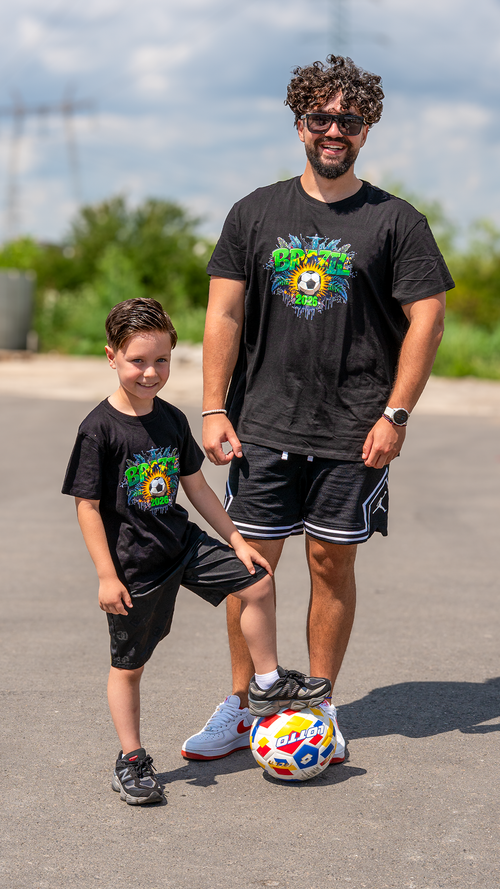 Tricou Mondial Kids Brazilia