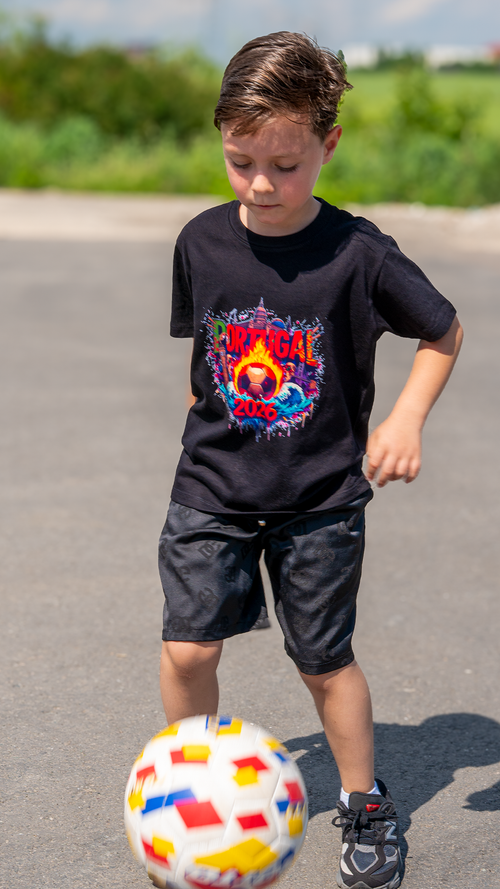 Tricou Mondial Kids Portugalia