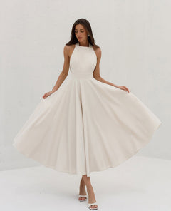 Rochie Casia Alb