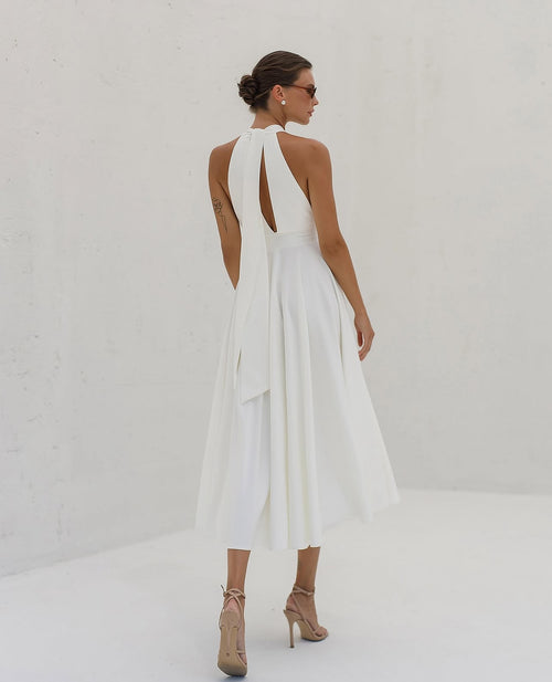 Rochie Casia Alb