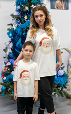 Tricou Mos Craciun ROSU COPIL