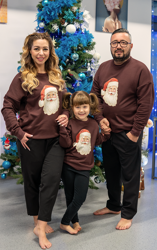 Bluza Mos Craciun Rosu UNISEX