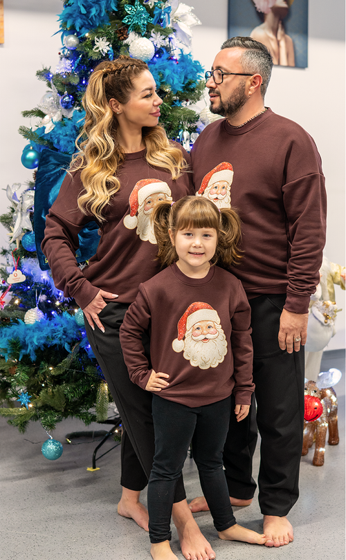 Bluza Mos Craciun Rosu UNISEX