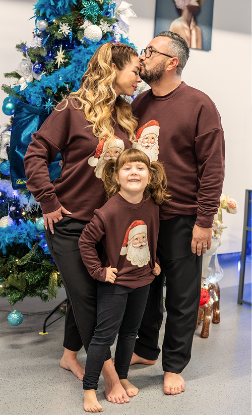 Bluza Mos Craciun Rosu UNISEX