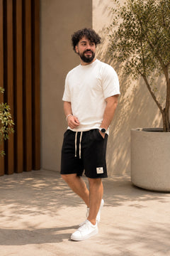 Shorts ADAM - Negru - Bermude pentru barbati