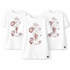 Pachet 3 Tricouri White Vision